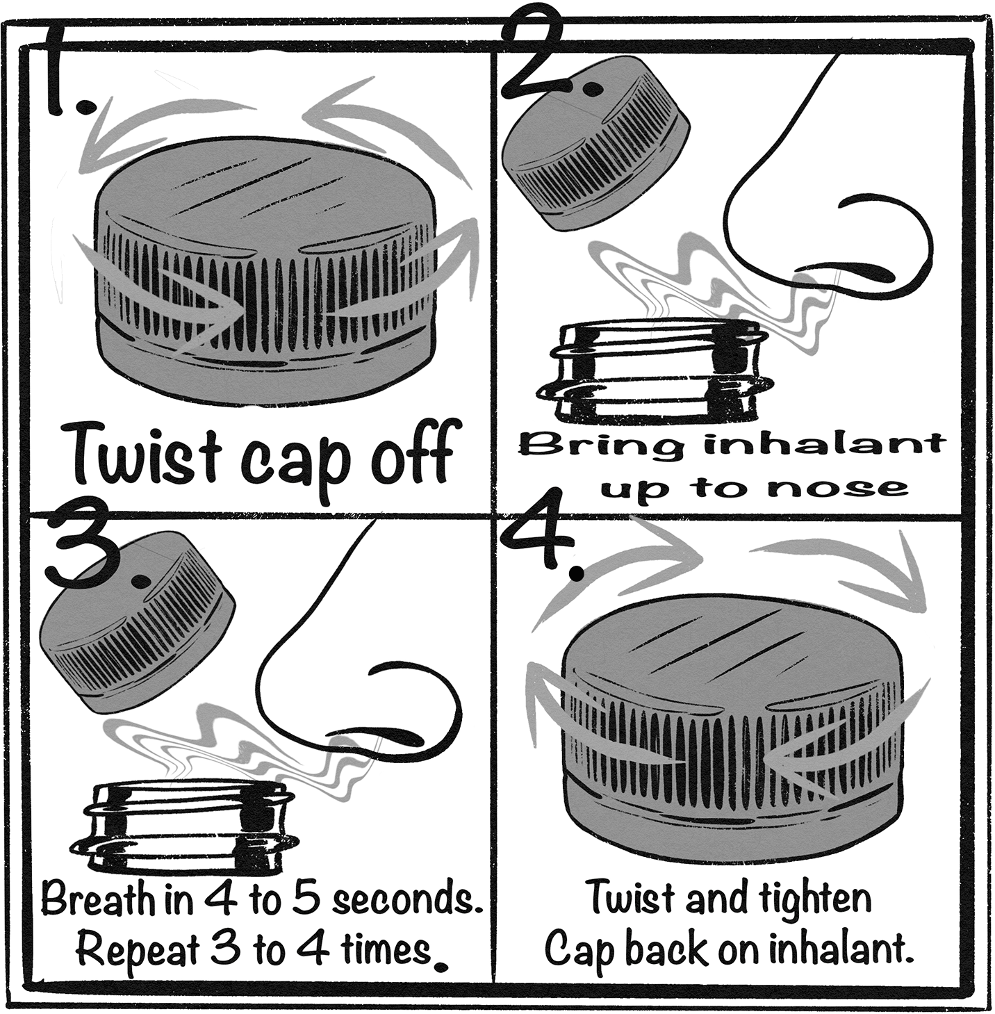 how to botanical terpene blend inhaler for centered and steady presence